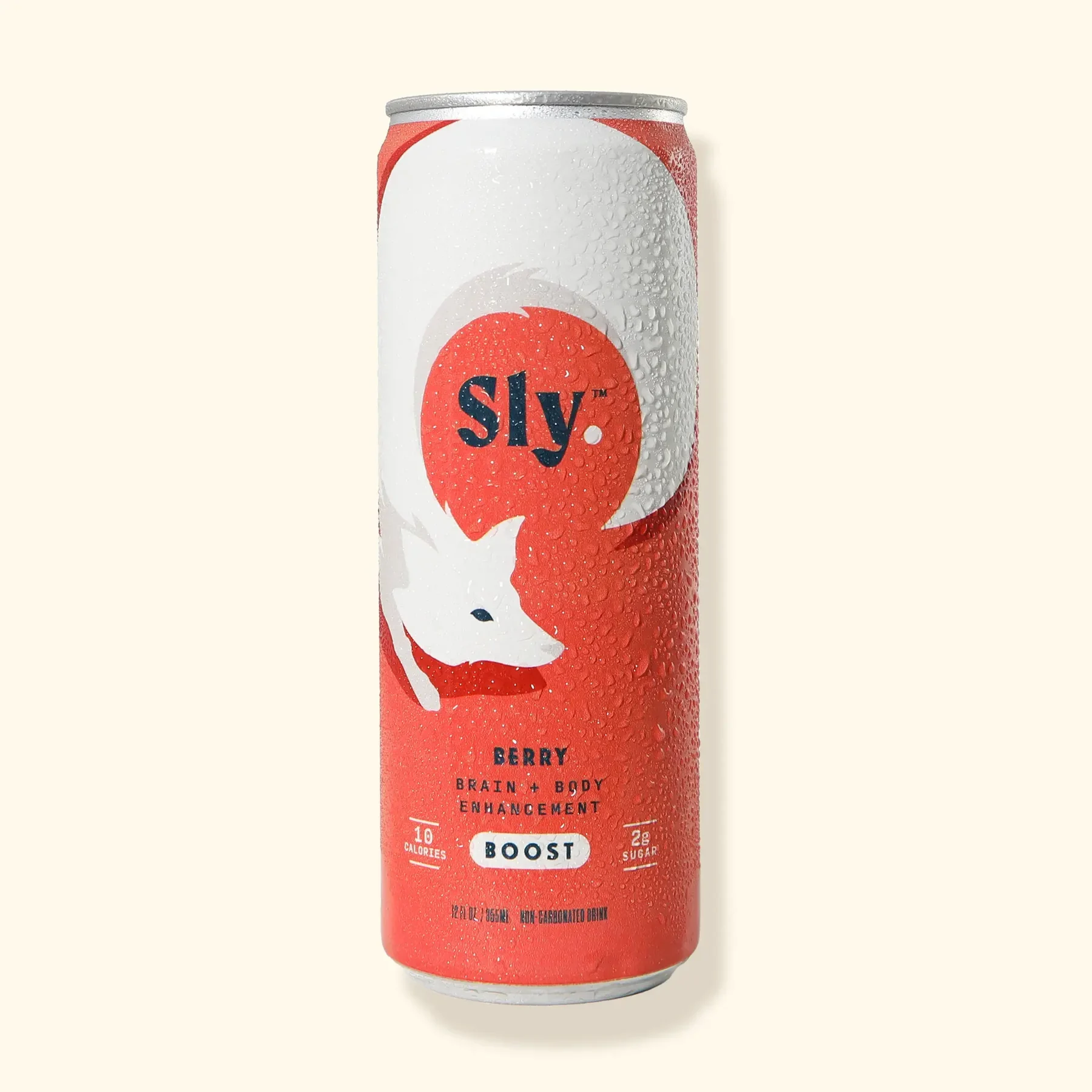 Sly™ BOOST Berry - No Caffeine Energy Drink (12oz) - Case of 12
