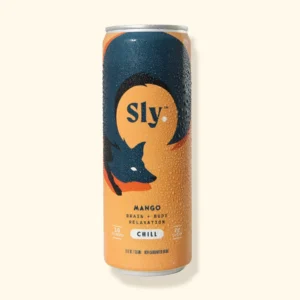 Sly™ CHILL Mango - No Caffeine Relaxation Drink (12oz) - Case of 12